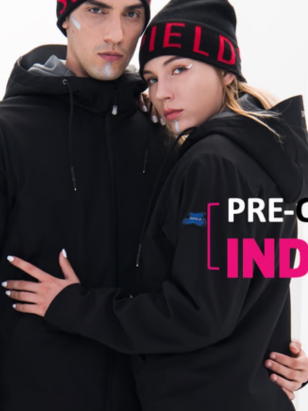 Supield Extreme Cold NASA Aerogel Techwear Hooded Bomber Jacket Navy Women Large